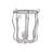Halma Glass Top End Table-1071780675-972710820