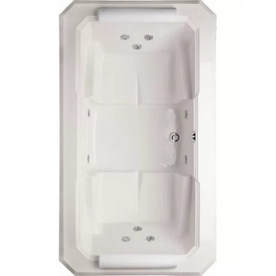 Mystique 78'' x 44'' Drop-In Acrylic Bathtub