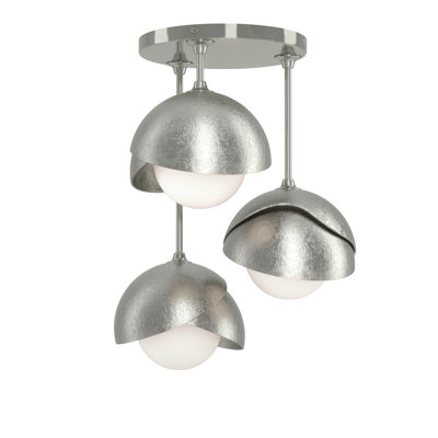 Plafonnier semi-encastré 3 lumières Brooklyn