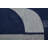 Hithin Handmade Tufted Navy Blue/Silver Gray Area Rug-1661906566
