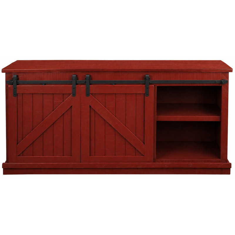 Media Console, Burnt Red