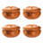 Rainforest Bowls Teak Stainless Steel Serving Bowl