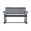 Rocking Loveseat  Acacia Wood