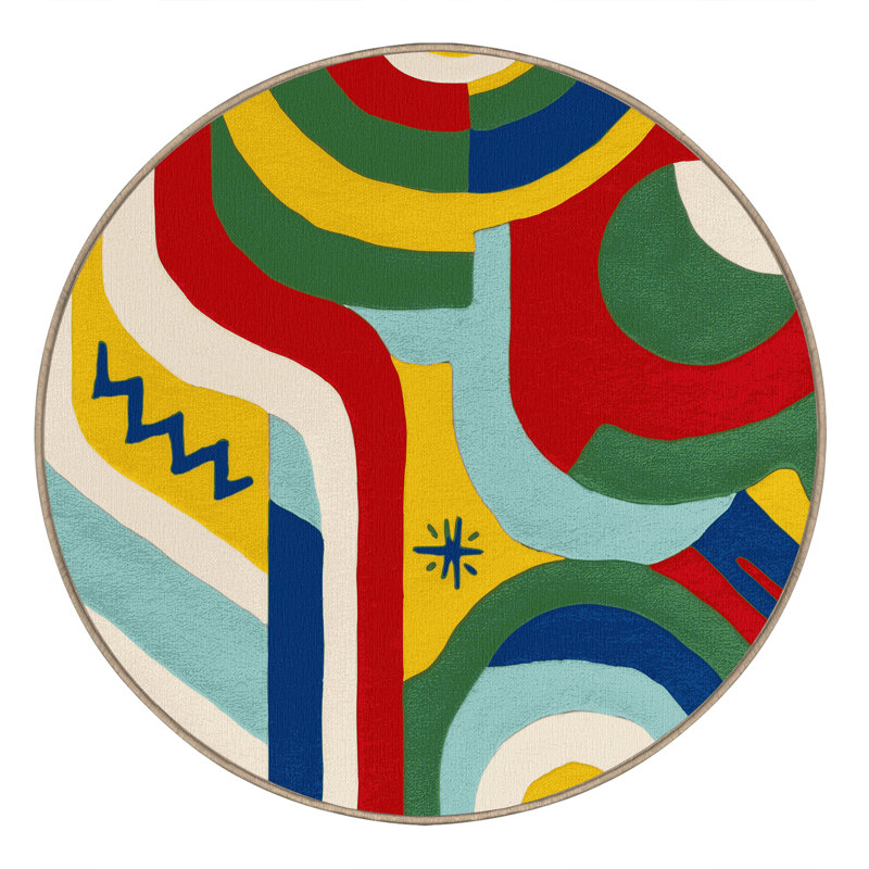 Dandy Perk Rug, Round 5'