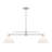 2-Light Chandelier in Natural Brass-904260025