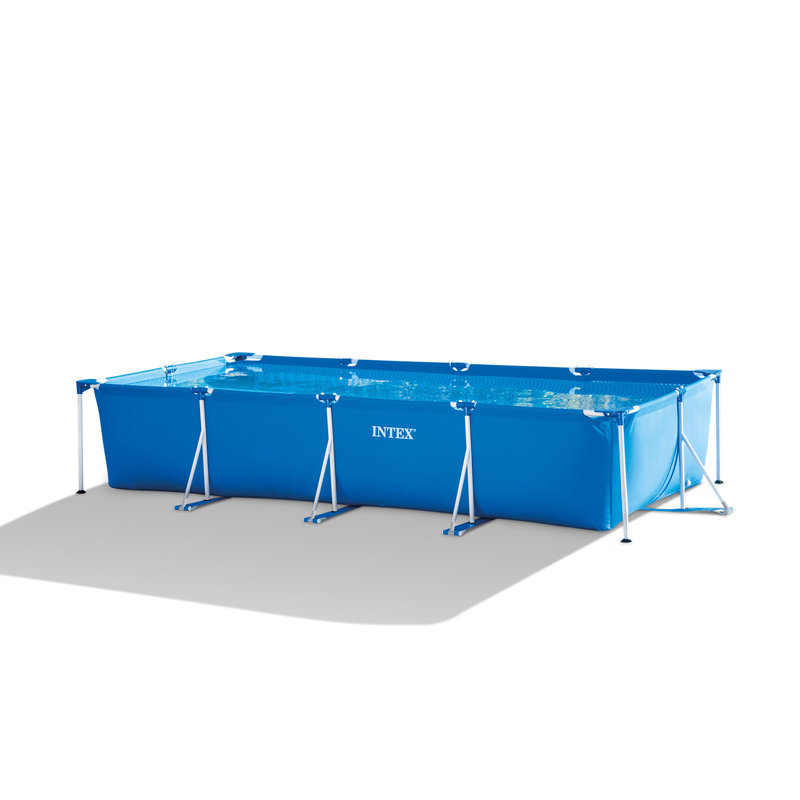 Piscine hors-sol rectangulaire avec filtre 14 pi x 33 po Intex