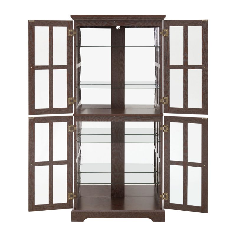 Curio Display Cabinet, Cherry