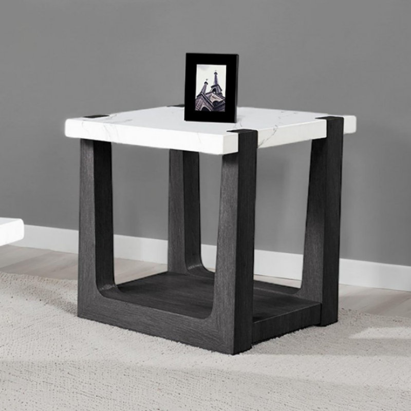 Table de bout Fernandes, Noir