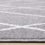 Tapis gris et blanc Kortana Collection-989557850