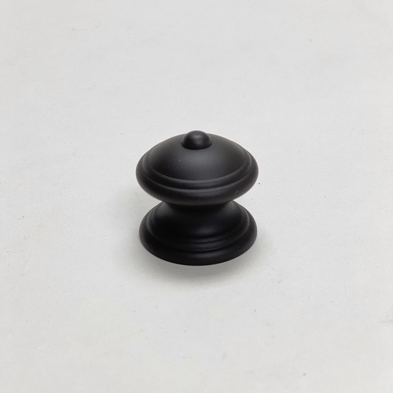 1 1/4" Diameter Round Knob, Oil Rubbed Bronze