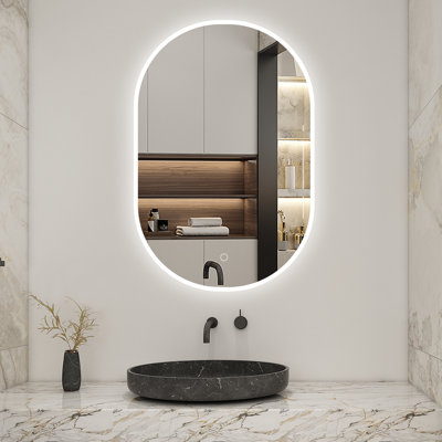 Burkell Oval Mirror