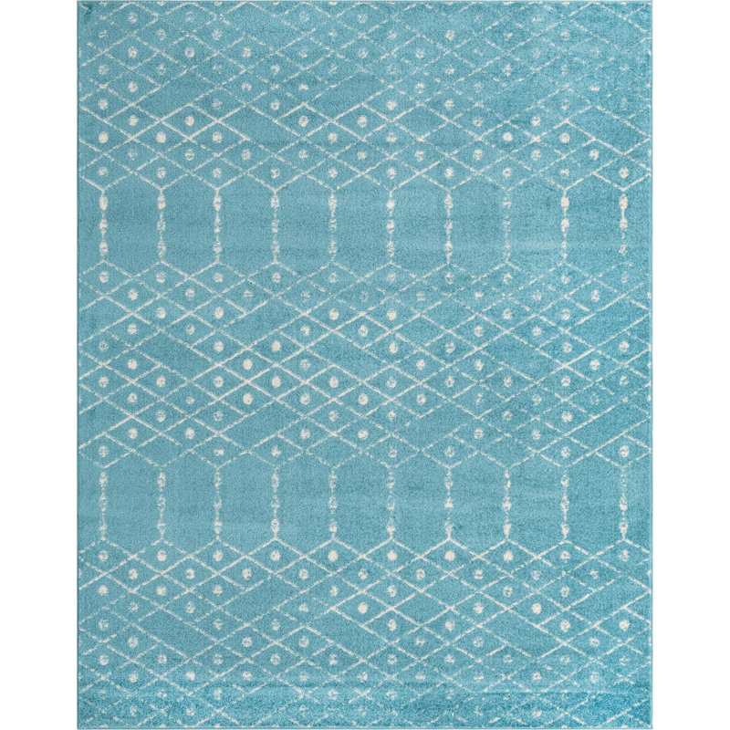 Brissa Abstract Indoor Rug, Rectangle 7'10" x 10'