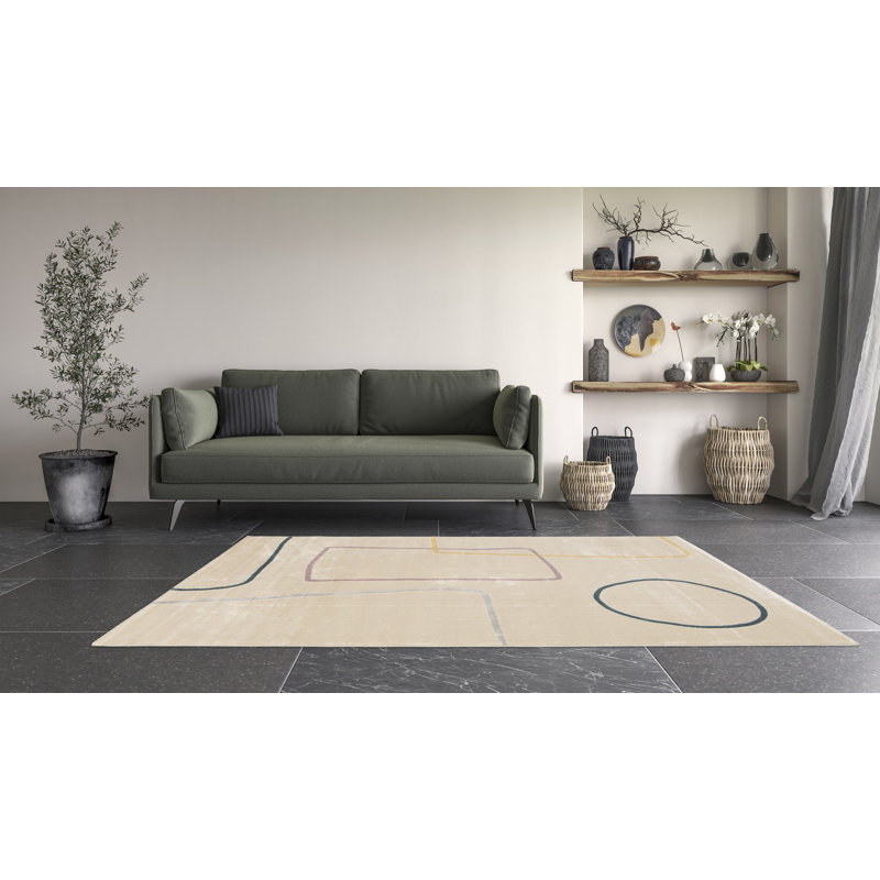 Campana Geometric Area Rug, Rectangle 120 x 170cm
