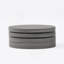 TABLE BASSE MODERNE ROTATIF - Noir mat