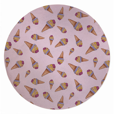 Summer Ice Cream Outdoor Rug