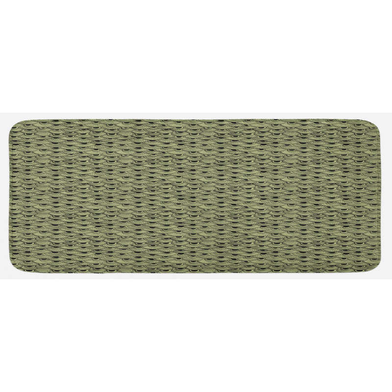 Cottage / Country Synthetic Kitchen Mat