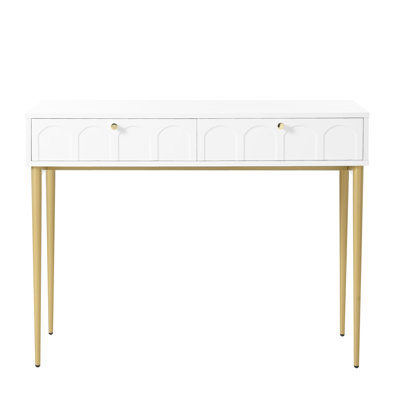 Coiffeuse avec espace de rangement