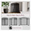 Fire Screen Spark Guard Arched