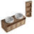 Bathroom Vanity with Ceramic Art Sink-650605816
