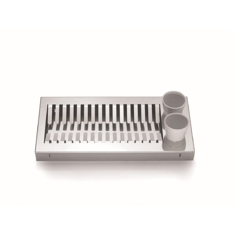 Nieves Rinse Basket, Chrome