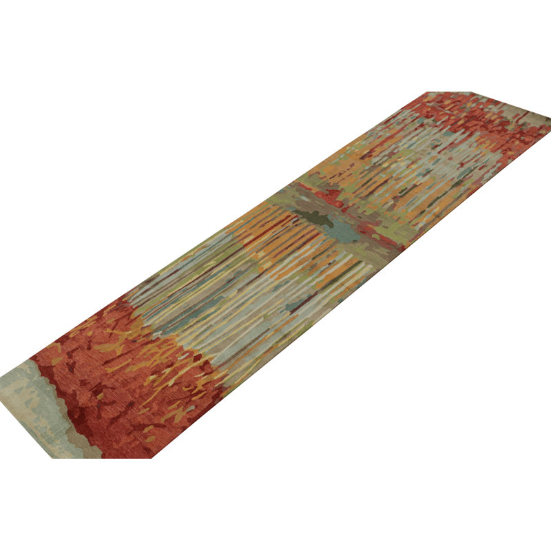 One-of-a-Kind Runner 3' X 12' Hand Knotted Area Rug