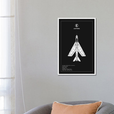 BP EE Lightning Black by Mark Rogan - Gallery-Wrapped Canvas Giclée on Canvas