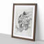 Mythical Creature by Katsushika Hokusai - Picture Frame Painting Print-55581103-55581105