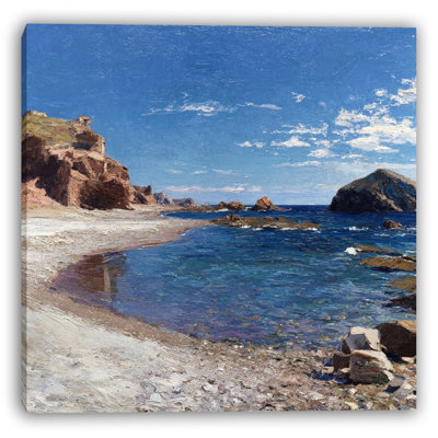Art mural sur toile Waves of Serenity