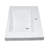 EAGO 19.13'' White Porcelain Rectangular Bathroom Sink with Overflow