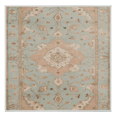 Machine Washable Tabriz Beige Area Rug
