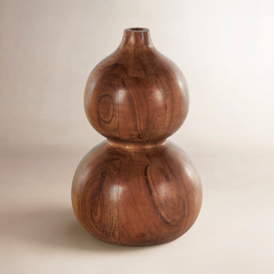 Wood Table Vase