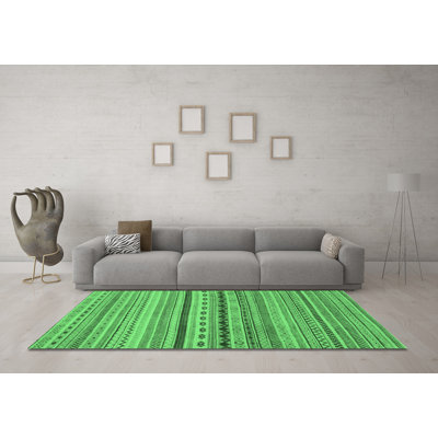 Keiandra Washable Geometric Indoor Rug