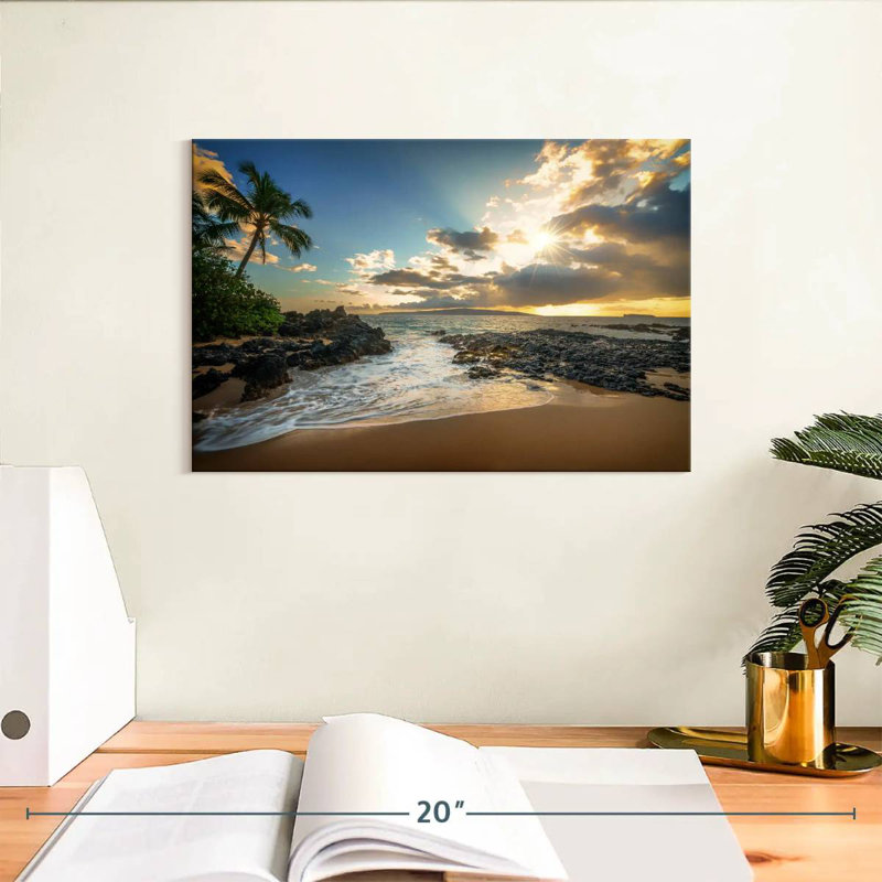 Gillard Sunrise At Makena Beach, H 8 po x l 12 po
