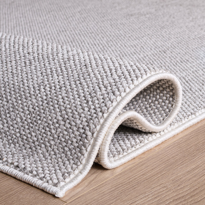 Tapis de couleur unie Achiles River Performance, Tapis de couloir 2 pi 2 po x 8 pi