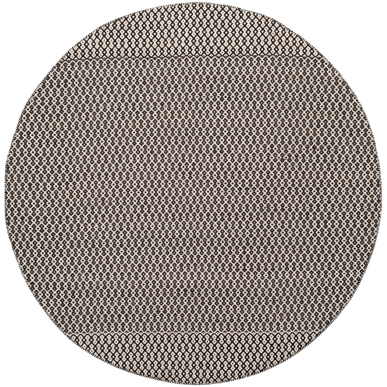 Haqeem Hand Woven Cotton Geometric Rug