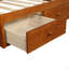 Lit plateforme simple avec rangement et 3 tiroirs-1115138293