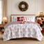 Ensemble de literie réversible Southshore Fine Linens Merry Manor, 6 pièces, en microfibre doublement brossée 110 g/m², avec coussins décoratifs, format grand lit/queen lit-135987630