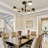 LED Ceiling Light Black Ceiling Light with Remote Modern Ceiling
