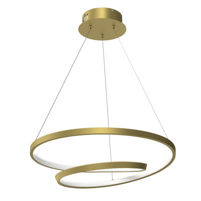 Bradnon 1 - Light Gold LED Cluster Pendant