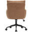 Chaise de bureau pivotante en similicuir Kopko-1829432083