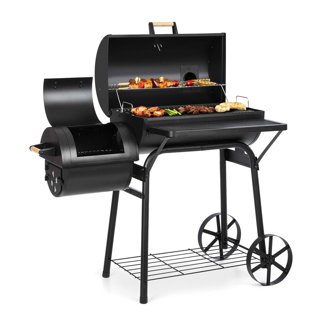 Offset Charcoal Smoker and Grill
