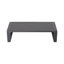 Table basse double et rectangulaire # 5453. Coussins blancs doux. Aluminium. Spacieux pour la décoration de votre salon avec coussins # 5453 et table. Fabrication en aluminium durable. Articles de décoration pratiques