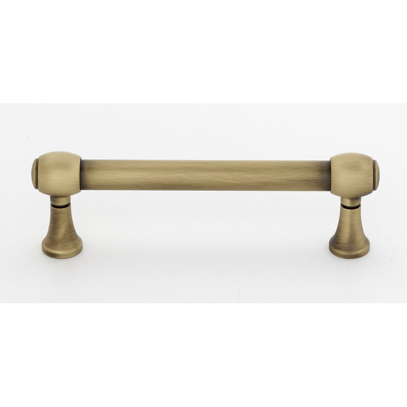 Royale 3 1/2" Center to Center Bar Pull, 4'', Antique English Matte