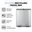 40 Litre Step On Recycling Bin-116110717