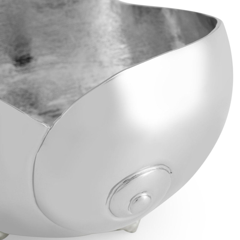 Ocean Reef Moon Shell Bowl, 4" H x 5.5" W x 6.5" D