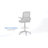 Backed Ergonomic Active Stool with Footrest