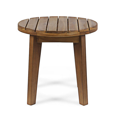 Outdoor Wood Outdoor Side Table