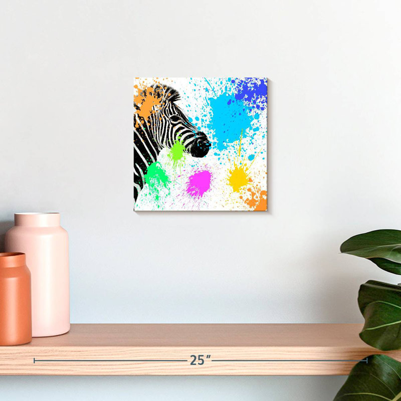 Brampt Zebra I, 10" H x 10" W