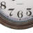 Clocks, 20" Round, Wall Clock, Antique Brown, Transitional