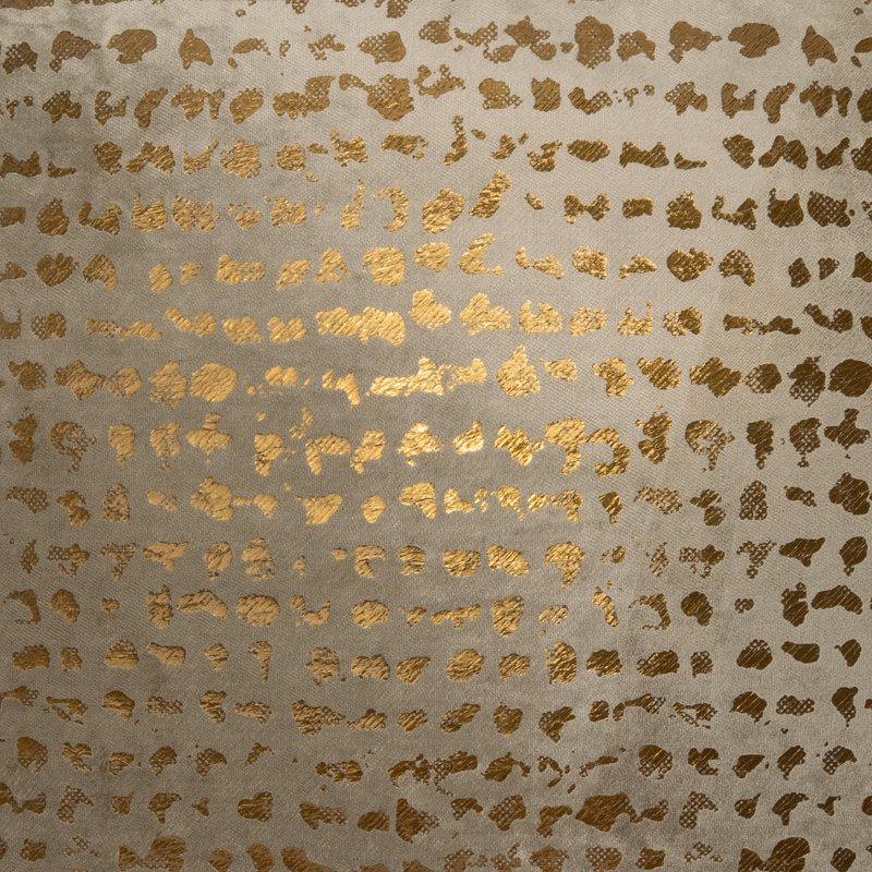 Stealth II Throw Pillow, Bronze, Square 24"